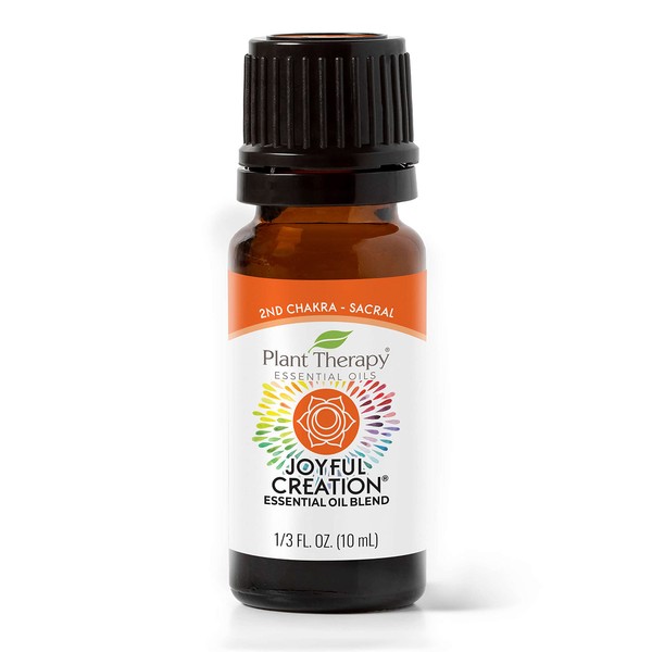 Plant Therapy Chakra 2 Joyful Creation (Sacral Chakra) Essential Oil Blend 10 mL (1/3 oz) 100% Pure, Undiluted, Therapeutic Grade