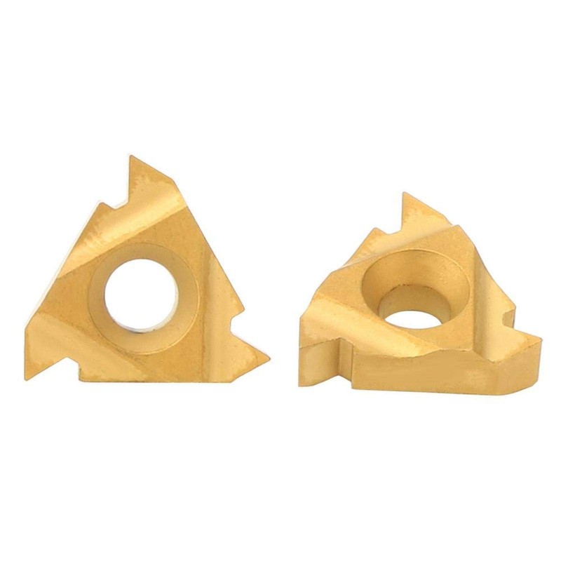 Reliable Carbide Inserts 16IR AG60 Carbide Insert Reversible CNC Lathe