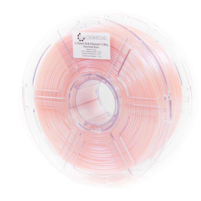 COOKIECAD Pale Pink Elixir 3D Printer Filament 1.75mm 1kg