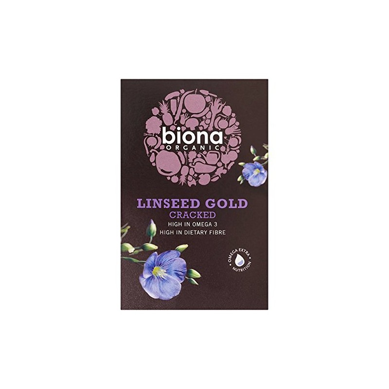 Biona | Cracked Linseed Gold Organic | 3 x 500g