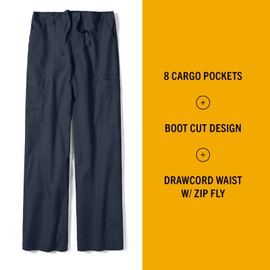 Carhartt Ripstop: Men’s Boot Cut Cargo Pant — Navy, L