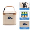 BABEYER Breastmilk Cooler Bag with Ice Pack Fits 4 Baby