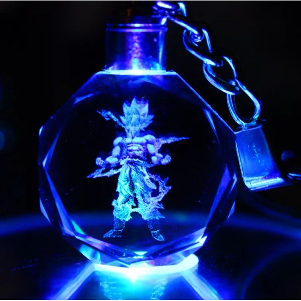 Dragon Ball Dragonball Z Son Goku Crystal Key Chain Keyring