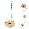 Kisangel Bearded Dragon Hammock Swing Toy Reptile Hammock Bed for