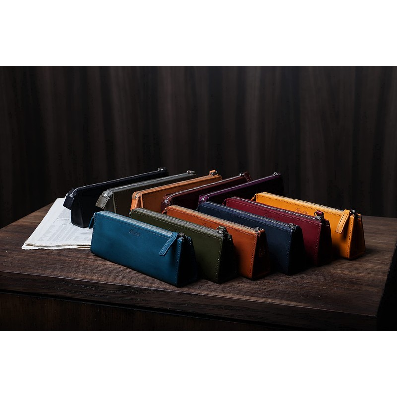 [Boosters] ペンケース 筆箱 学生 社会人 高級レザー 人気 ブースターズ ミネルバリスシオ ペンケース