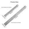 GSDOXLE Metal Ruler Set,Measuring Tools Inches and Centimeters,Metric Rulers 12