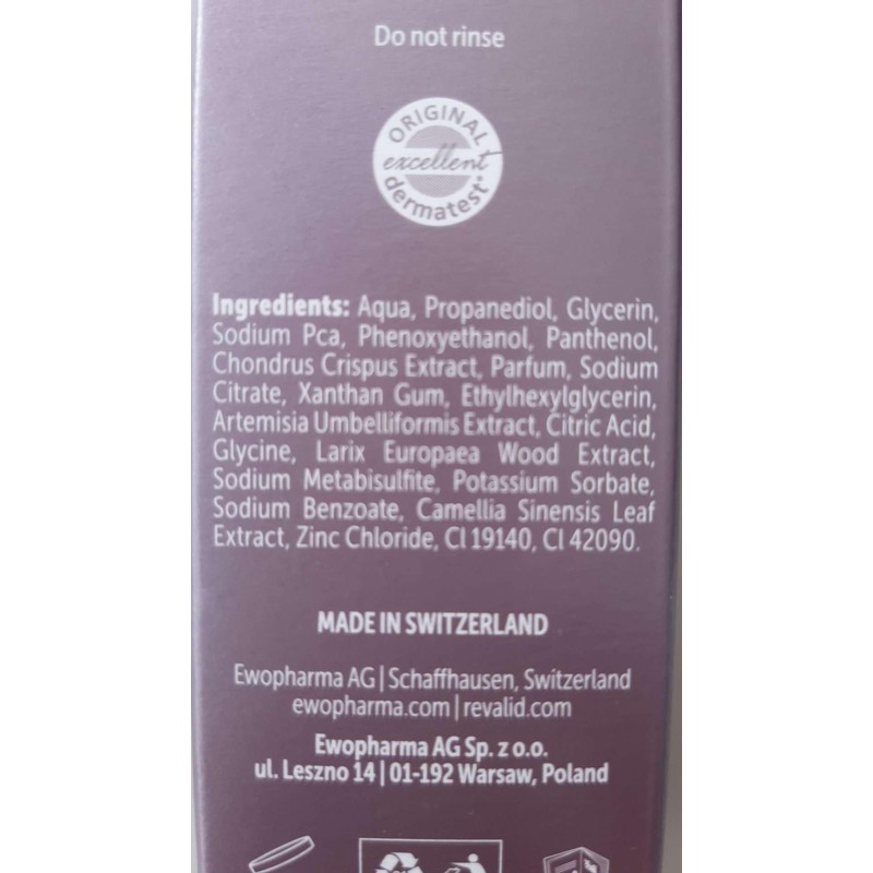 REVALID Regrowth Serum STOP HAIR LOSS 50ml Swiss Hair Care