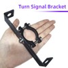 10mm Motorcycle Turn Signal Light Bracket, 2pcs Universal Bicycle Indicator