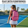 Thorza Tennis Racket Backpack for Women – Lightweight Tennis Bag