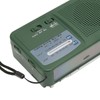 Solar Hand Crank Radio Multifunction Portable Rechargeable Emergency Radio with
