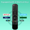 Voice Remote MR22GN Replacement for LG Smart TV, for LG