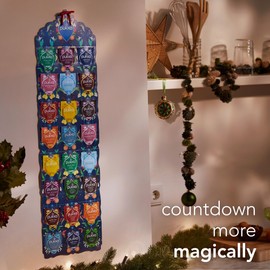 Pukka Advent Calendar 2025 Organic Tea Sampler, Selection of 24 Delightful Black & Green Tea Infusions, Christmas Gift Idea for Men and Women 100% Organic