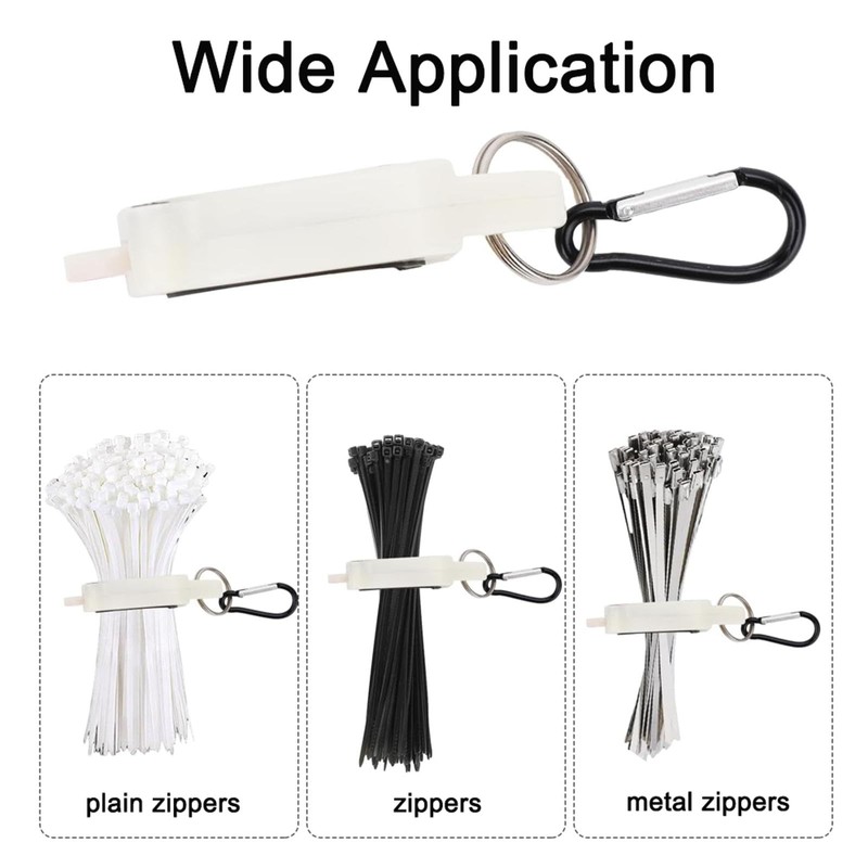 Plastic Zip Ties Holder with Luminous Effect Tool Belt Organizer