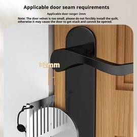 Door Stopper Hotel Portable Door Stopper Girls Safety top Door Anti-Wolf Blocking Door Anti-Locking Anti-Theft Home Alone Door Stopper