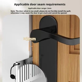 Door Stopper Hotel Portable Door Stopper Girls Safety top Door Anti-Wolf Blocking Door Anti-Locking Anti-Theft Home Alone Door Stopper