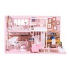 Cool Beans Boutique Do-It-Yourself Dollhouse Kit - Pink Style (Pink