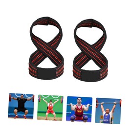 WHAMVOX 1pair Weightlifting Wrist Support Band Breathable Sports Wrist Brace for Men Women Lightweight Design for Gym Deadlifts and Strength Training Random Style