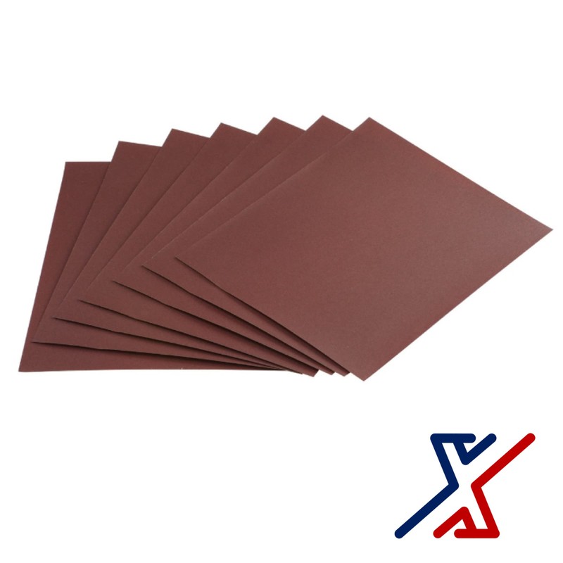 280 Grit Premium Aluminum Oxide Sandpaper 9 in. x 11