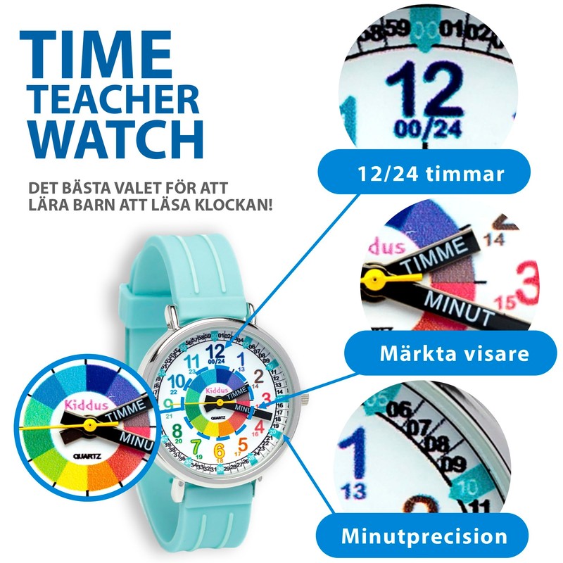 Kiddus Learning Watch for Kids, Boys and Girls, Analogue Watch