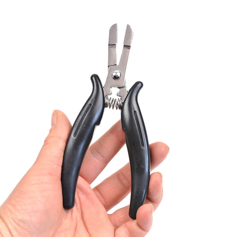 Hair Extension Pliers for Removing Micro Rings and Fusion Glue