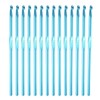 HEYLEAYAR 5MM Aluminum Crochet Hooks 14PCS,Crochet Needle US Size H(US