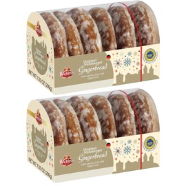 Wicklein Original Nurnberger Lebkuchen Gingerbread Manufacturers Assortment Glazed, 14.10oz