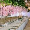 Alotiki Wisteria Hanging Flowers,Hanging Flowers,Wisteria,Fake Hanging Flowers,Fake Wisteria,Hanging Flowers for
