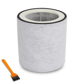 Gekufa Filter Compatible with AirFresh Clean Connect 500 Air Purifier, 3-in-1 Replacement Filter Includes HEPA Filter, Activated Carbon Filter and Pre-Filter