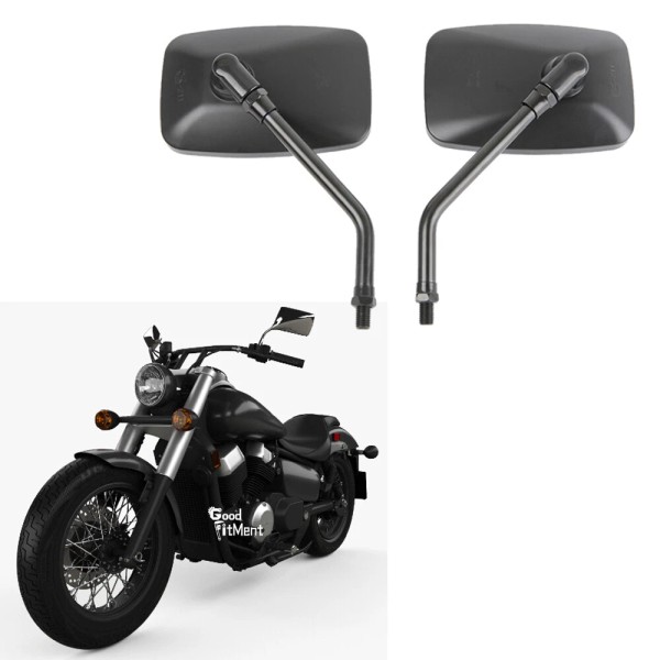 GOODFITMENT For Honda Shadow Phantom 750 Black Motorcycle Rear View