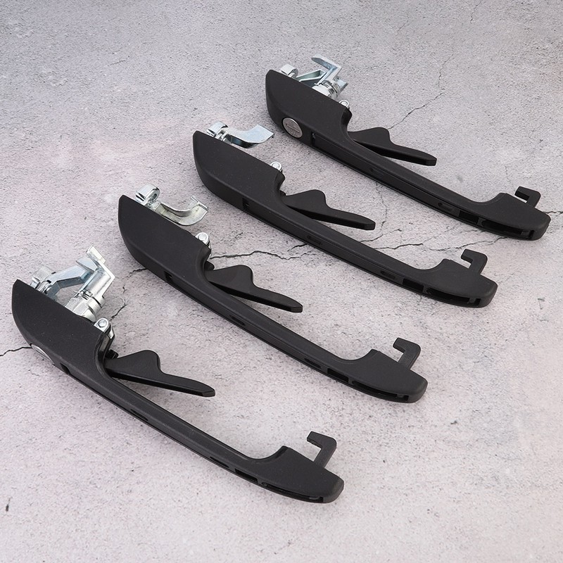 4PCS Car Front Rear Left Right Exterior Door Handle with