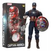 Crazy Toys Figura Steve Rogers Capitan America Martillo Mjolnir 30cm