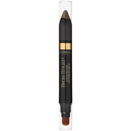 L'Oréal Paris Brow Stylist Kabuki Blender Brow Crayon, Blonde, 0.05 oz.