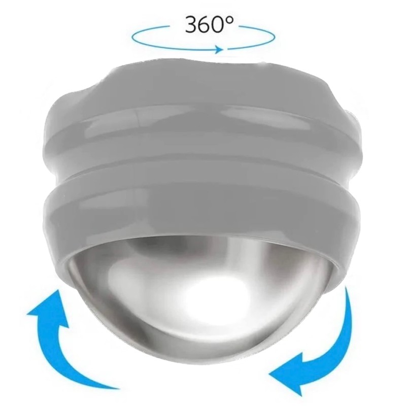 Stainless Steel Massage Roller Ball, Cryotherapy, Heat Therapy & Aromatherapy