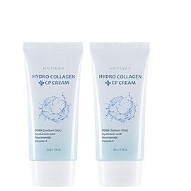 Natinda Hydro Collagen CP Cream [2 items] PDRN Hyaluronic Highly Concentrated Nutrition Cream Natinda Hydro Collagen CP Cream 50g Collagen / [2개] PDRN 히알루론 고농축 영양크림 나틴다 하이드로 콜라겐 CP크림 50g 콜라겐