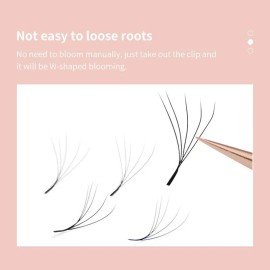Diyday 5 D W Shaped- Extensiones De Pestañas