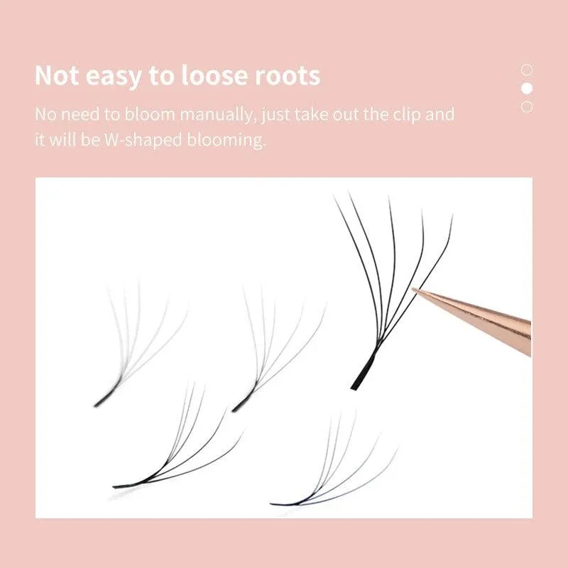 Diyday 5 D W Shaped- Extensiones De Pestañas