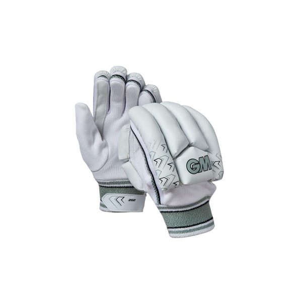 Gunn & Moore GM Cricket Batting Gloves | 202 | Lightweight Design | Cotton Palm | Youths Right Handed | Approx Weight per Pair 330 g