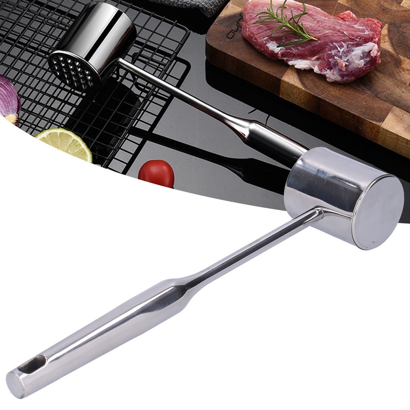 Stainless Steel Loose Meat Hammer Household Meat Tenderizer Kitchen Restaurant