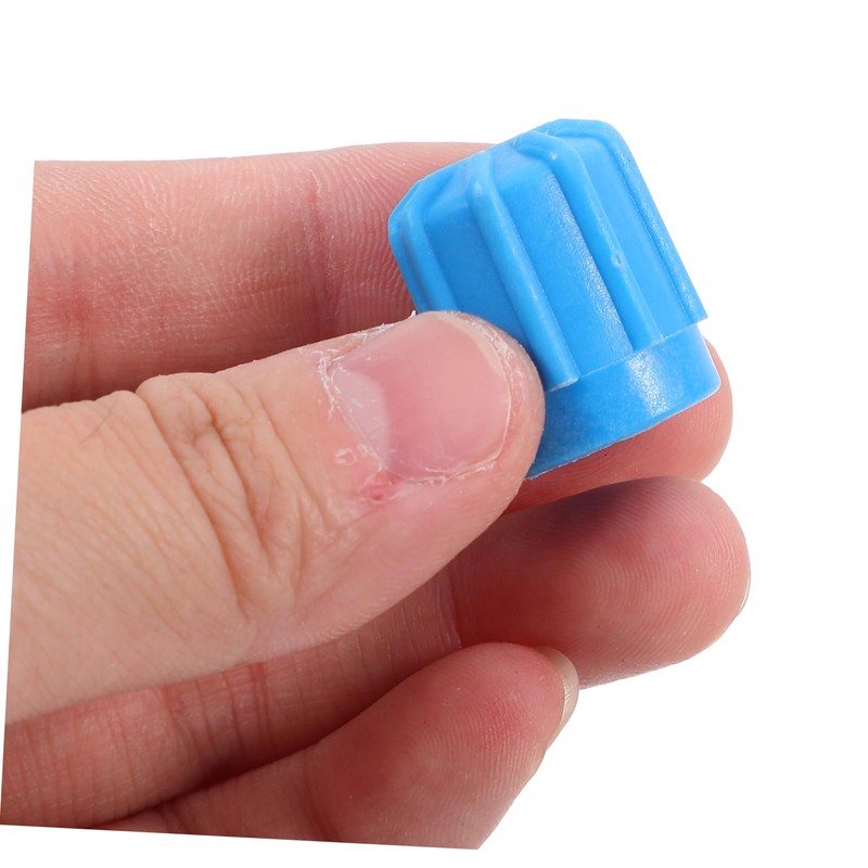 Gatuida 2sets Valve Caps Set High Low Pressure Car Air