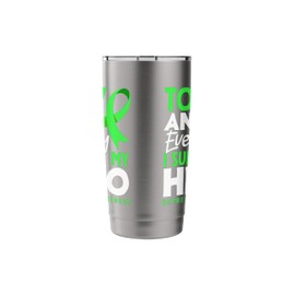 Today And Every Day I Support My Hero Depression Awareness Stainless Steel Insulated Tumbler