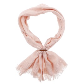 Olim CU-801 Taoru Scarf Mini Series, Salmon Pink, 12.6 x 37.8 inches (32 x 96 cm)