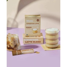 Blume 2-Pack Blume Latte Powder Superfood Latte( matcha/  Hot Cacao/ salted caramel) - Salted caramel