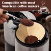 100 Count #4 Cone Coffee Filters 8-12 Cup, Natural Coffee