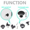 Ruidee 12 PCS Round Mushroom Shape Metal Pull Handle Knobs