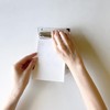 Kutsuwa Paper Cutter Binder Yonbunkatsu Clear VS028CL