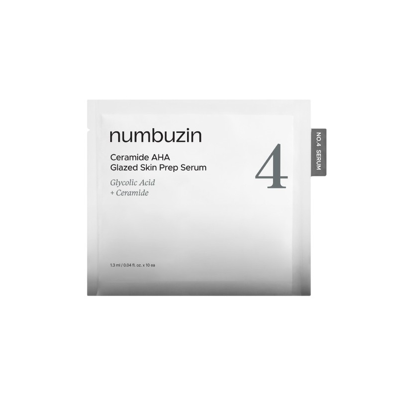 numbuzin No. 4 Ceramide AHA Glazed Skin Prep Serum 10ml