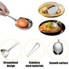 4 Pcs Serving Spoons Large Serving Spoon Slotted Spoons Serving