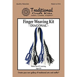 Traditional Craft Kits Finger Weaving Kit - Diagonal