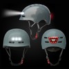 LED Bike Helmet with Light USB Rechargeable Protective Helmet with