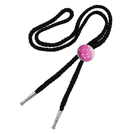 GRAPHICS & MORE Cute Hearts Love Pattern on Pink Western Southwest Cowboy Necktie Bow Bolo Tie